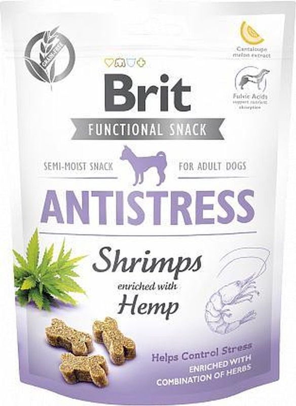 BRIT - Dog Functional Snack Antistress - Gamba - 150 g