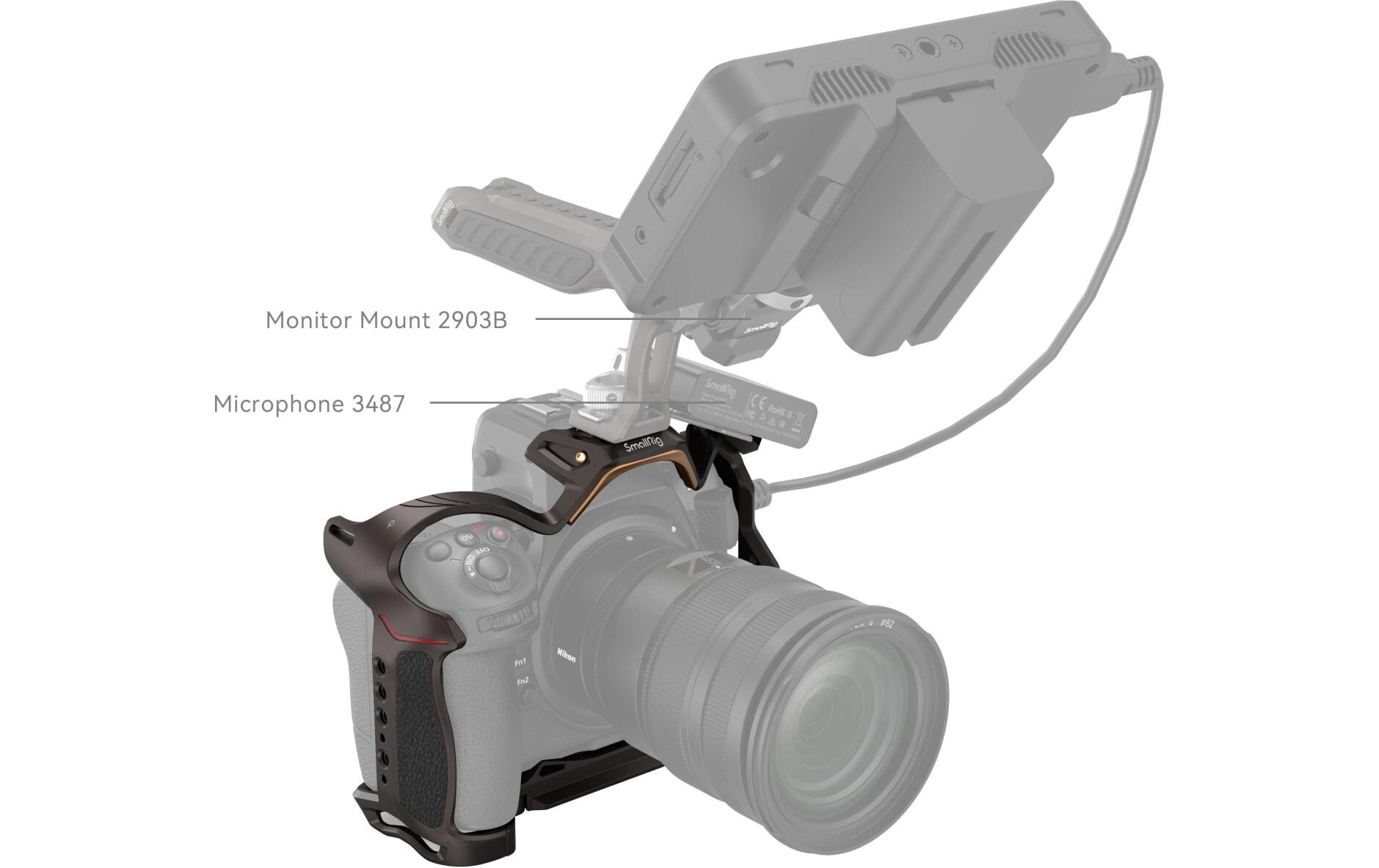 Cage Nikon Z 8 Nacht-Adler<br>Käfig-Set für Nikon Z 8