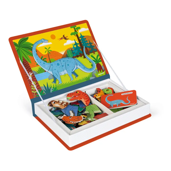 Janod Magneti'Book Dinosaures