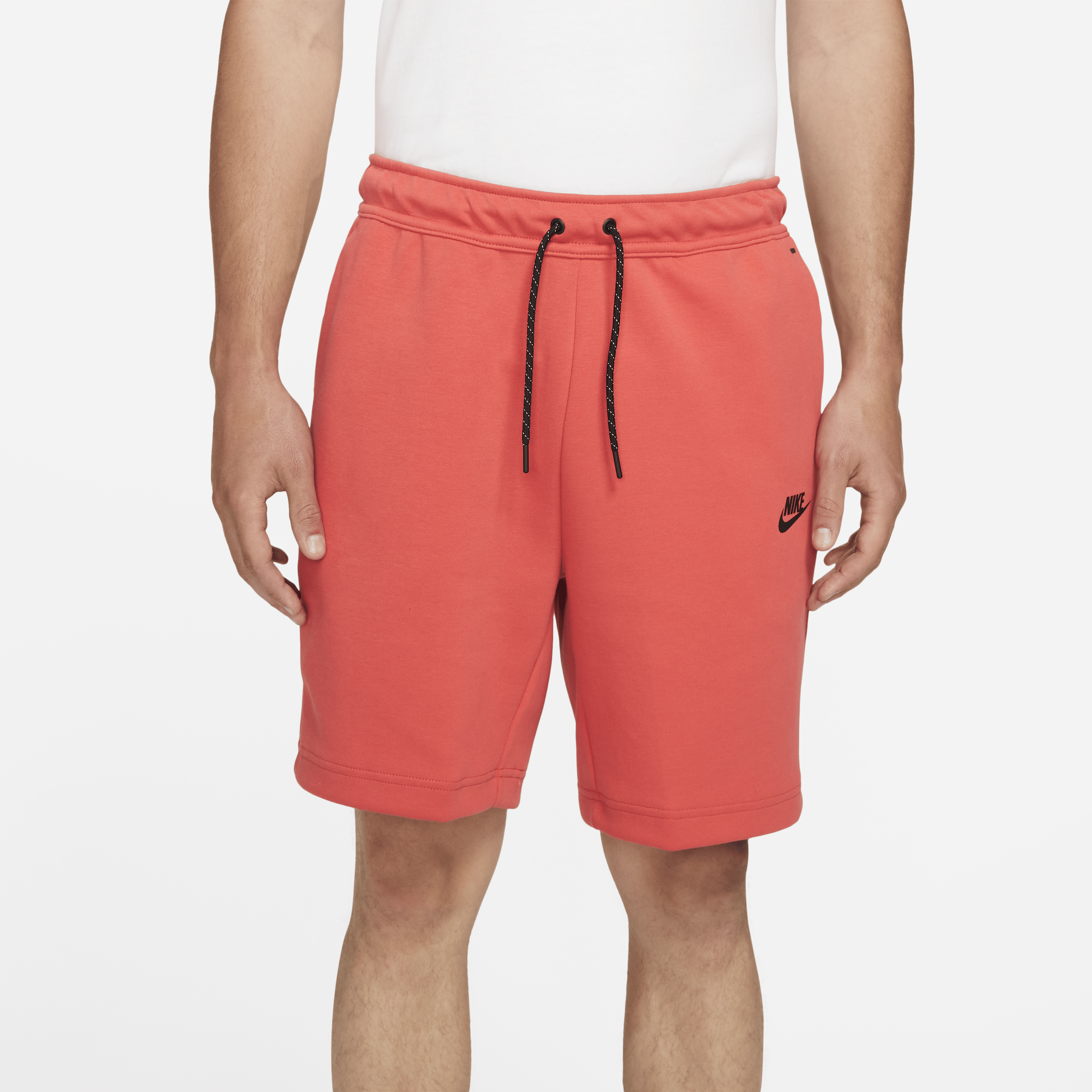 Nike Tech Fleece Short Rot Schwarz F605