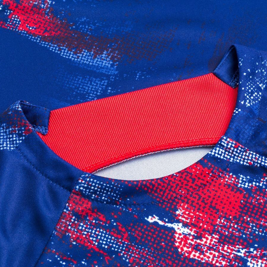 Norvège T-shirt d'Entraînement Dri-FIT Avant-Match Coupe du Monde Féminine 2023 - Global Blue/Blanc Femme