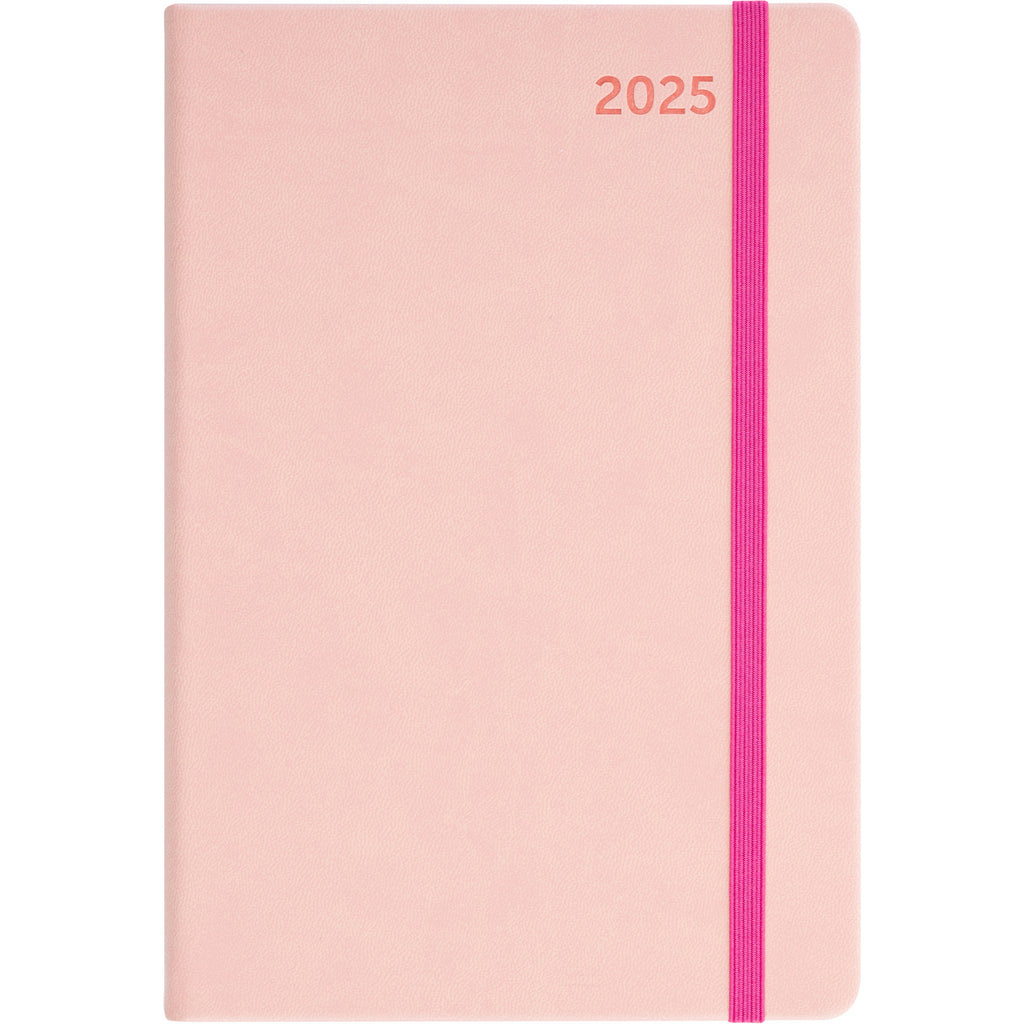 Agenda A5 2025 Pastel com Elástico Note!