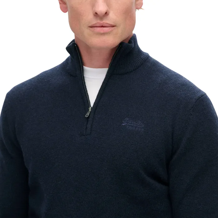 Superdry Essential Knit Henley Trui Heren