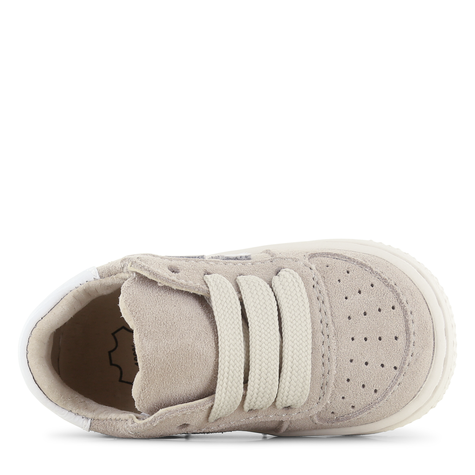Shoesme taupe wildleder Sneaker