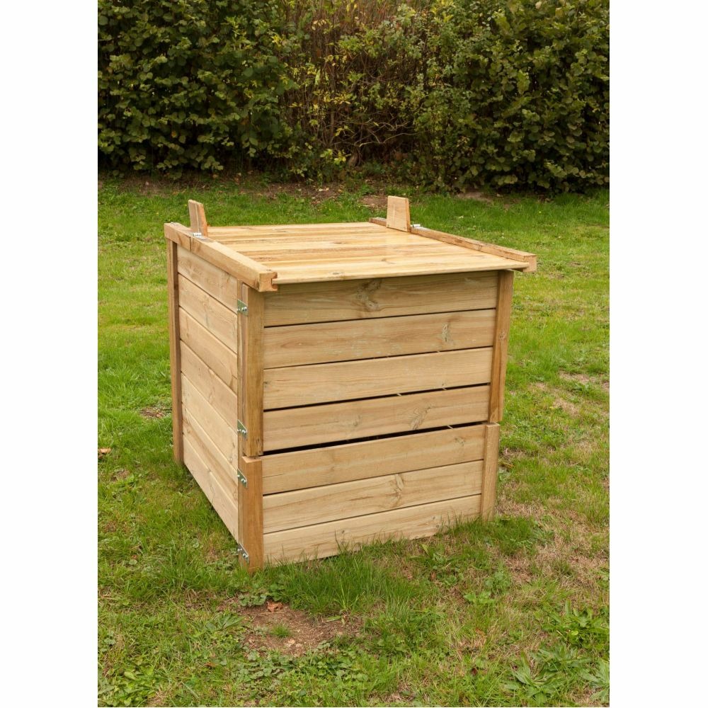Composteur de jardin 650 litres douglas du morvan