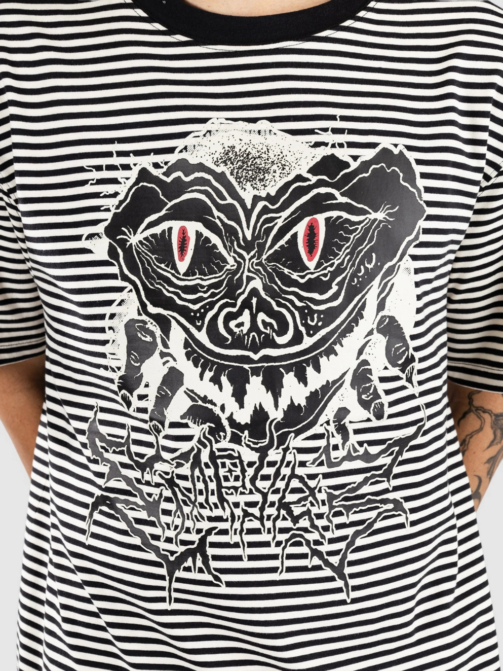 Empyre Jack Stripe Knit Birch T-Shirt natural