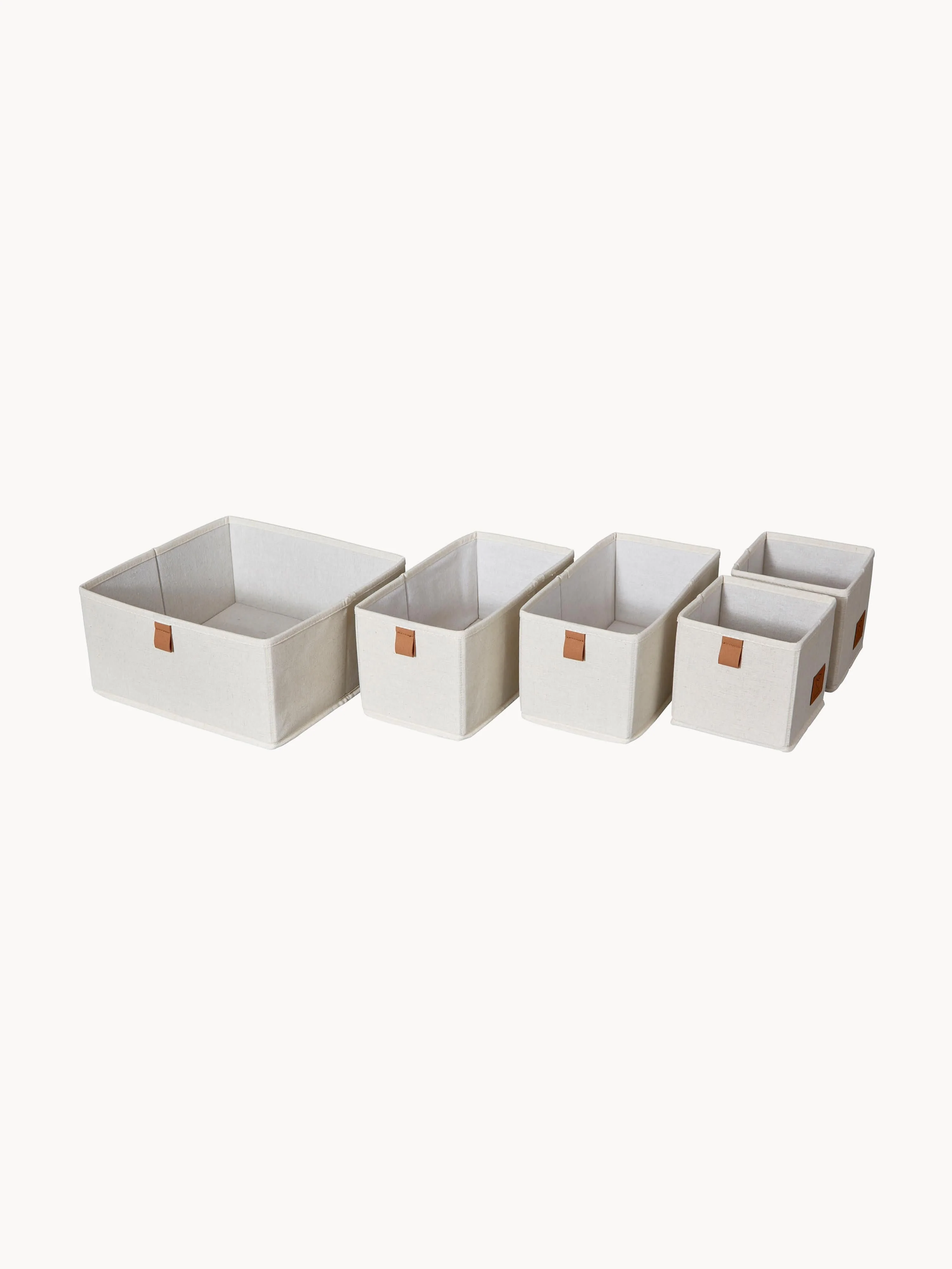 Opbergdozen Premium, 5 stuks