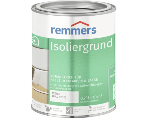 Remmers isolatieverf, isolatieprimer, wit, 750 ml