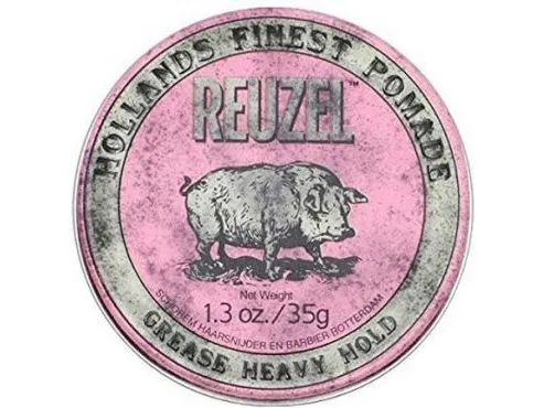 REUZEL Styling Pink Pomade Grease Heavy Hold 35 g