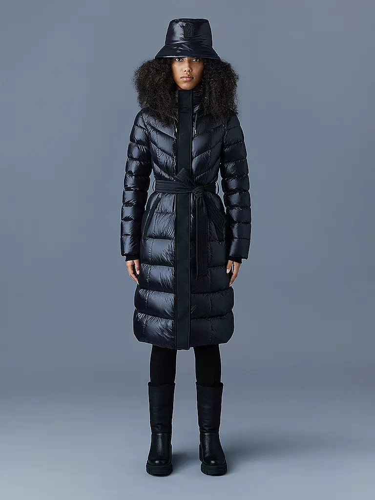 MACKAGE Daunensteppmantel CORALIA schwarz