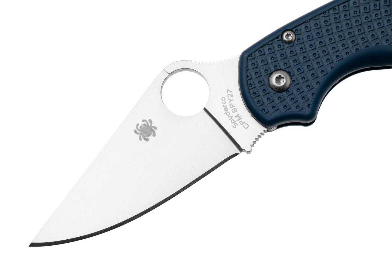 Spyderco Para 3 Lightweight CPM SPY-27 Cobalt Blue FRN C223PCBL zakmes