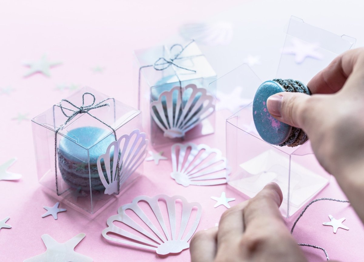 Geschenkdoosjes Kubus Doorzichtig 5cm 10st