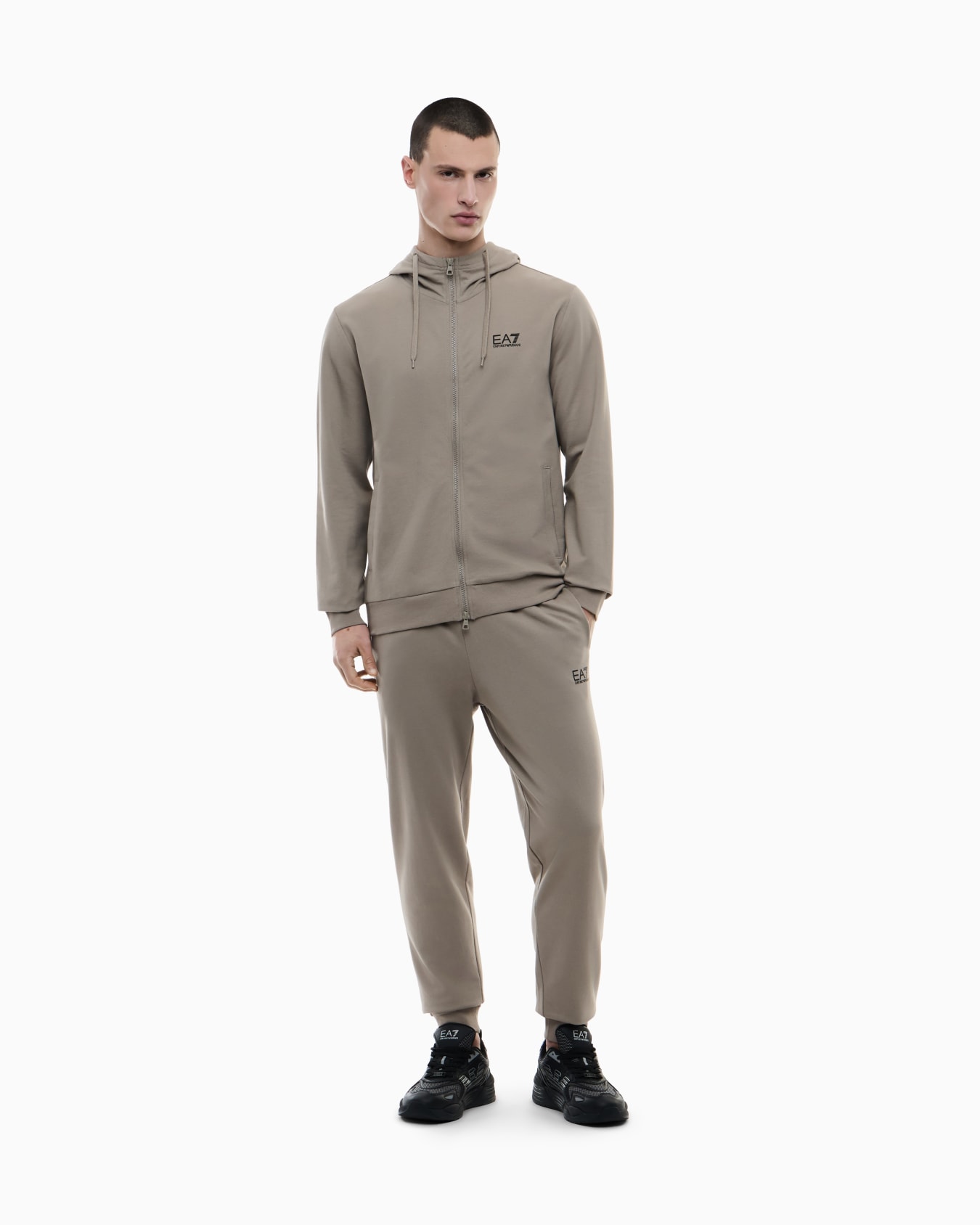 EA7 Emporio Armani 8NPV63 Trainingspak Heren Beige