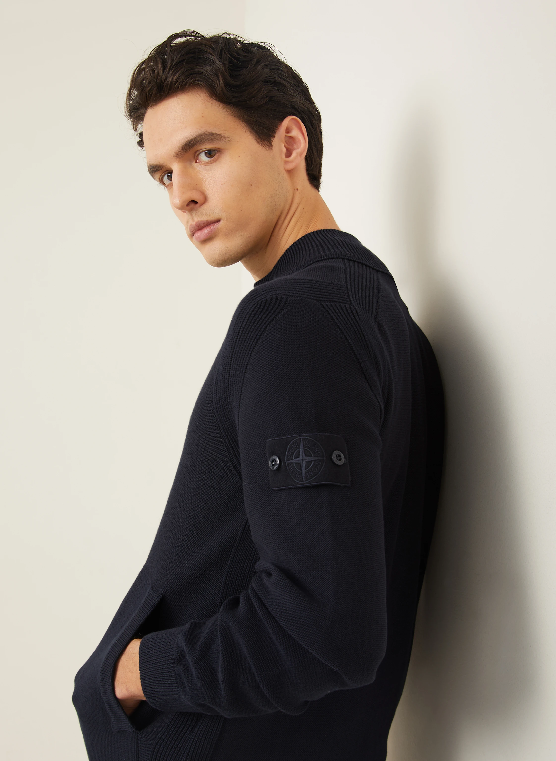 STONE ISLAND Strickjacke GHOST