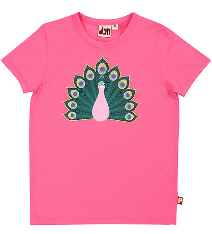 ANIMAL T-Shirt - AnimalGrowl T - Hell Pink Pfau
