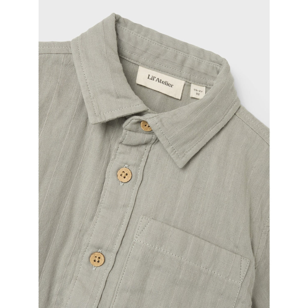 Køb Lil'Atelier Forest Fog Felix Loose Skjorte