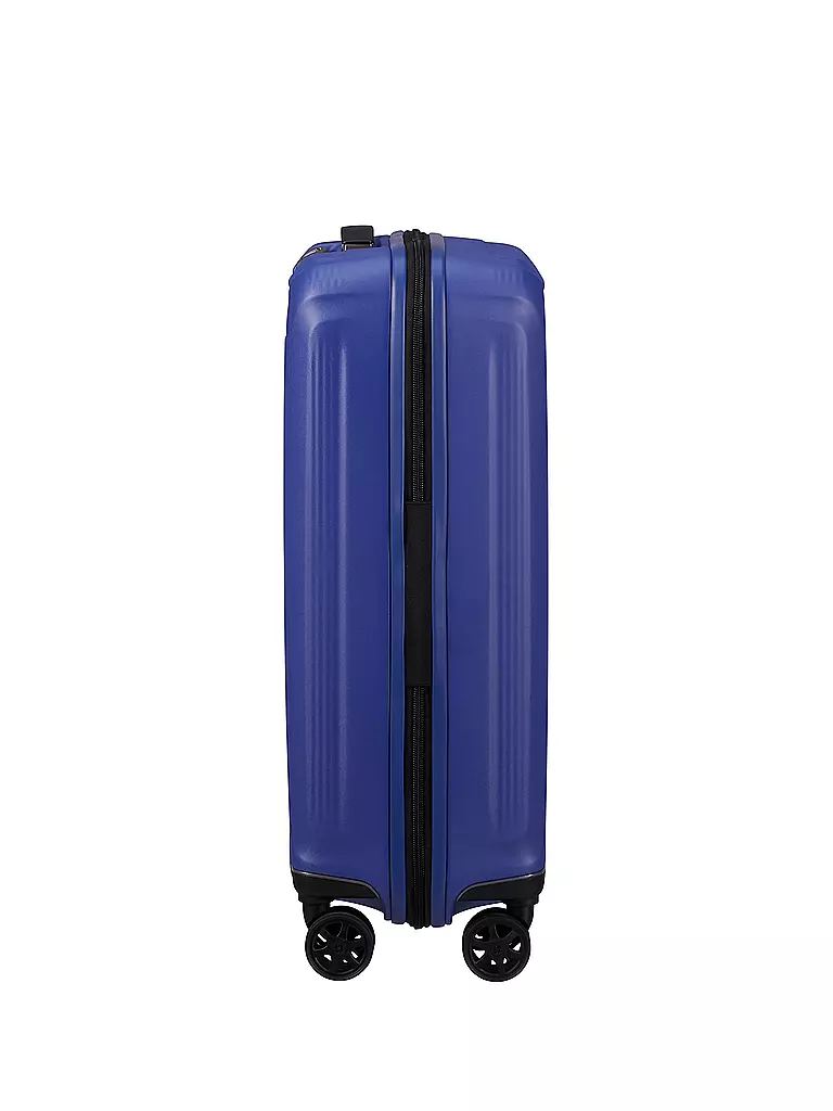 SAMSONITE Trolley  NUON SPINNER 55cm erweiterbar matt Nautical B  blau