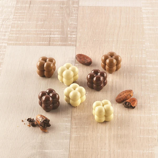 Moule 3D en silicone Choco game Silikomart