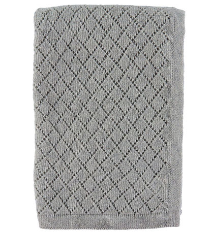 N?rgaard Madsens Plaid - 75x100cm - Uld - Grå