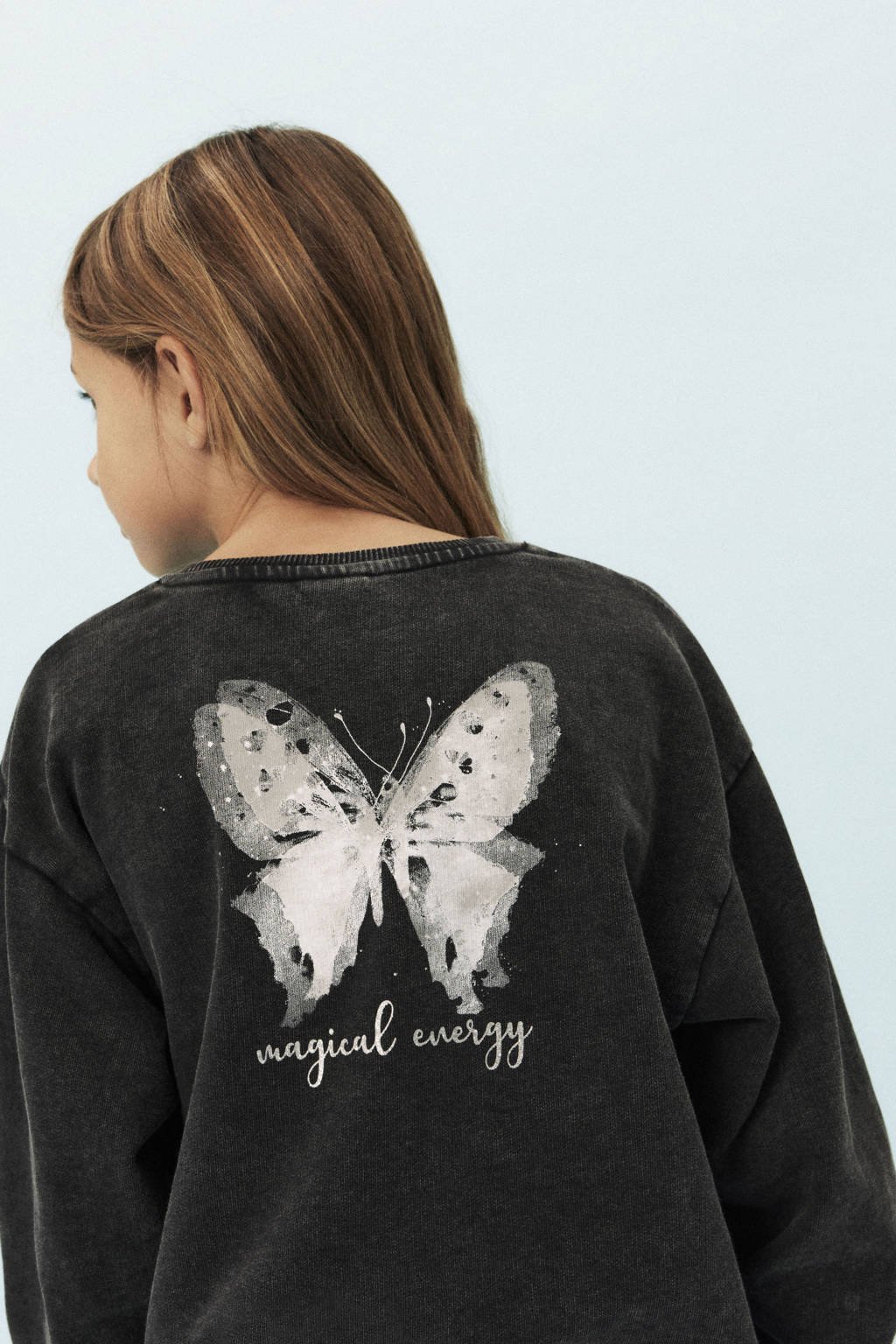 NAME IT KIDS sweater zwart