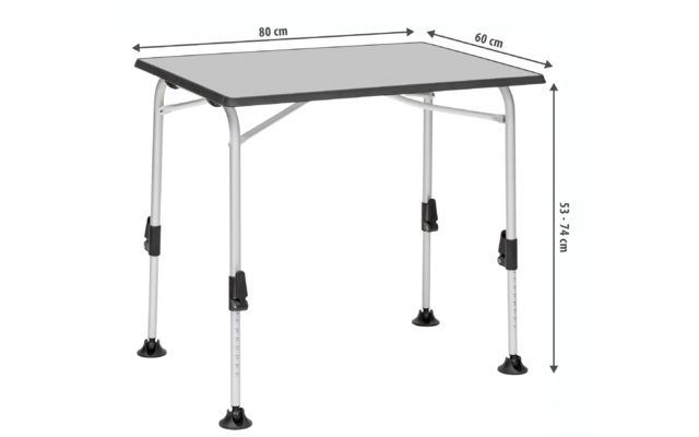 Berger Ivalo 1 Campingtisch 80 x 60 cm