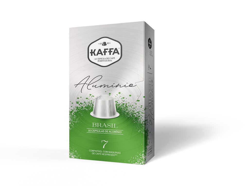 CÁPSULAS KAFFA COMPATÍVEL NESPRESSO BRASIL INTENSIDADE 7 10UN
