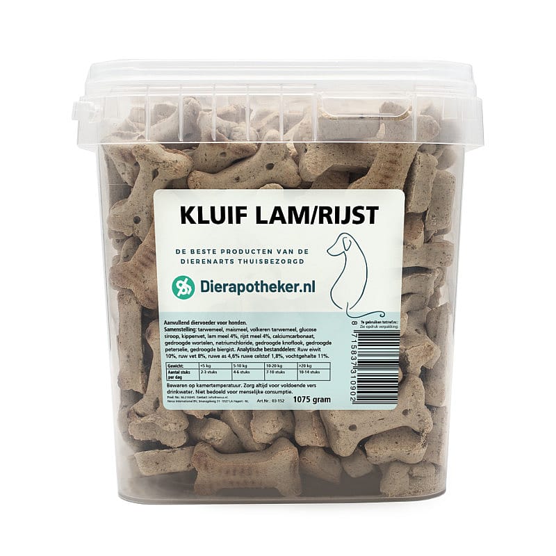 Kluif Lam Rijst Dierapotheker.nl 1200 gram