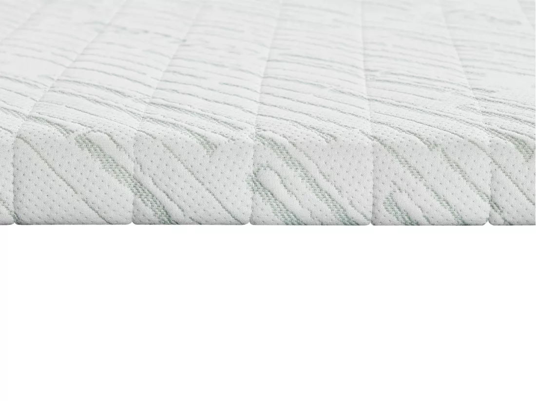 Surmatelas 140 x 190 cm mémoire de forme coutil bambou ép.5cm - LUFFY de NATUREA