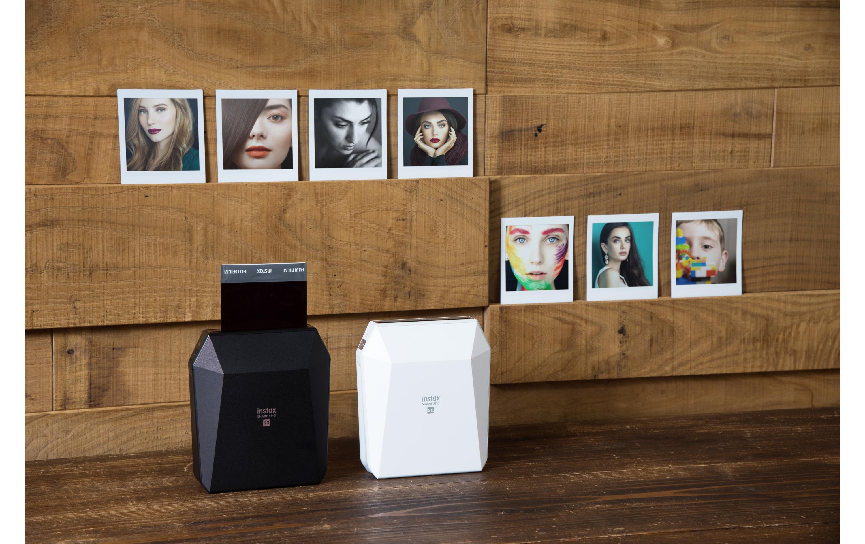 Fotodrucker Instax Share SP-3 Weiss/Silber<br>Stylisher Sofortbild-Drucker