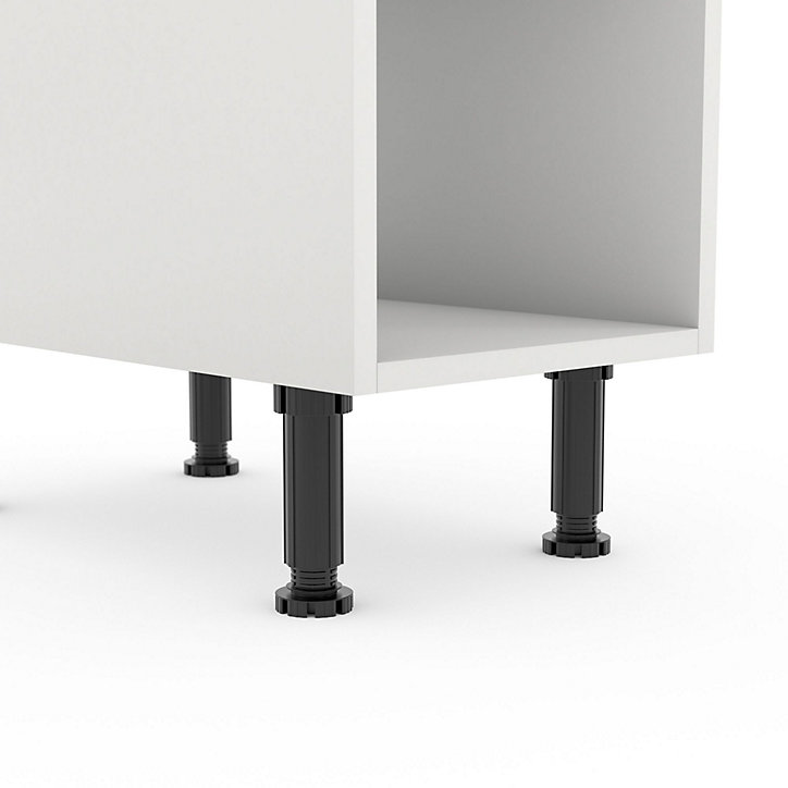 Colonne XL de cuisine pour électroménager GoodHome blanc L. 30 x H. 234 cm