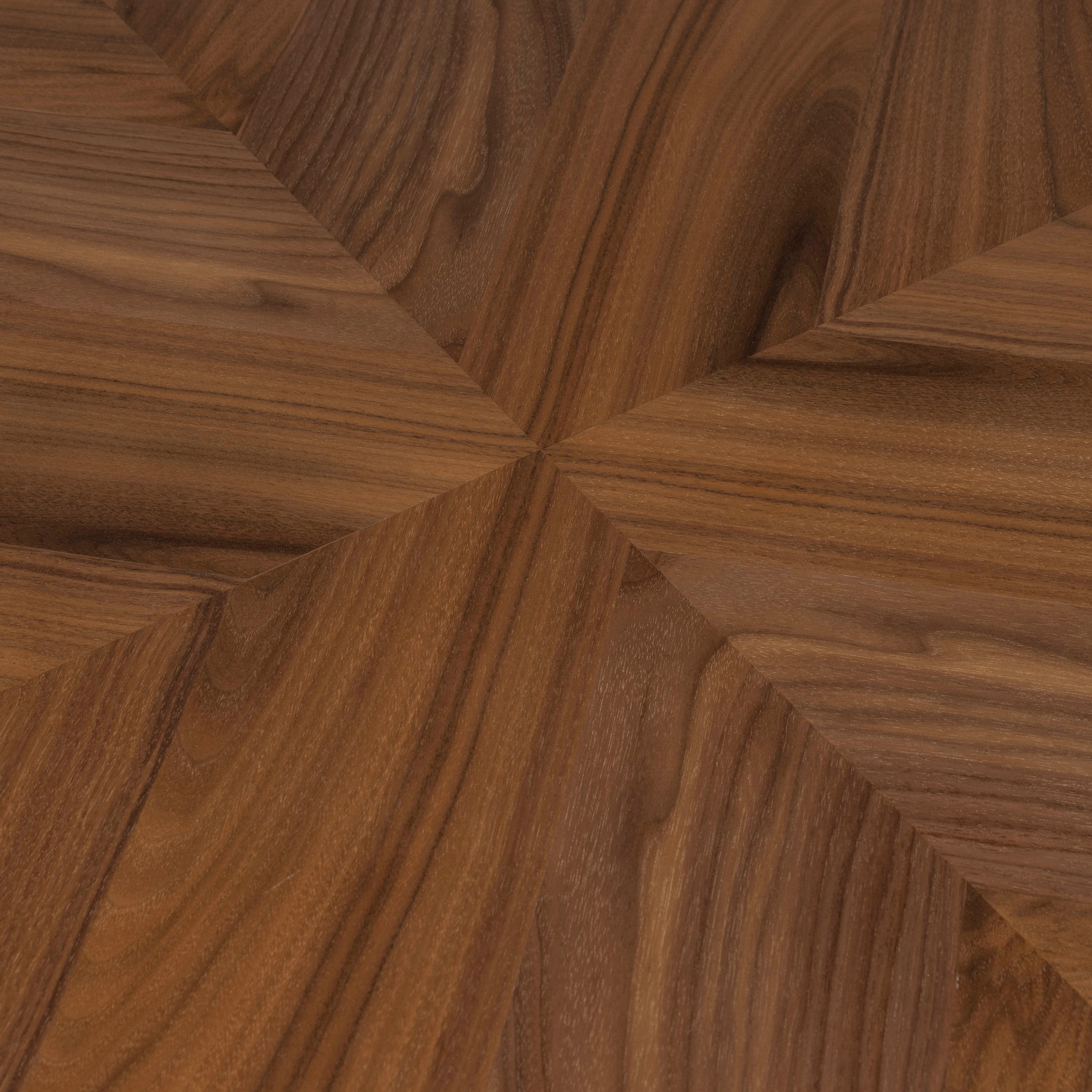 Dutchbone Clover Eettafel - Ã 120 cm - Bruin