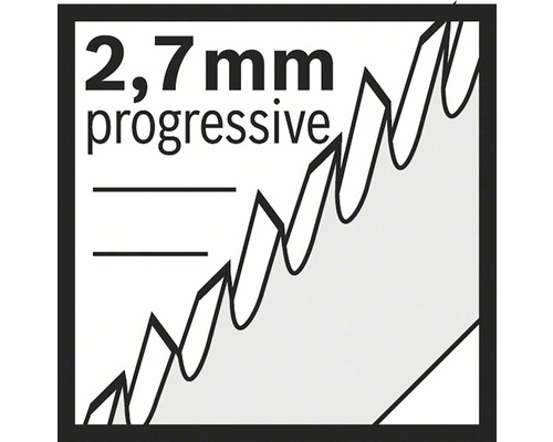 Bosch T 101 B decoupeerzaagblad, 3-pack