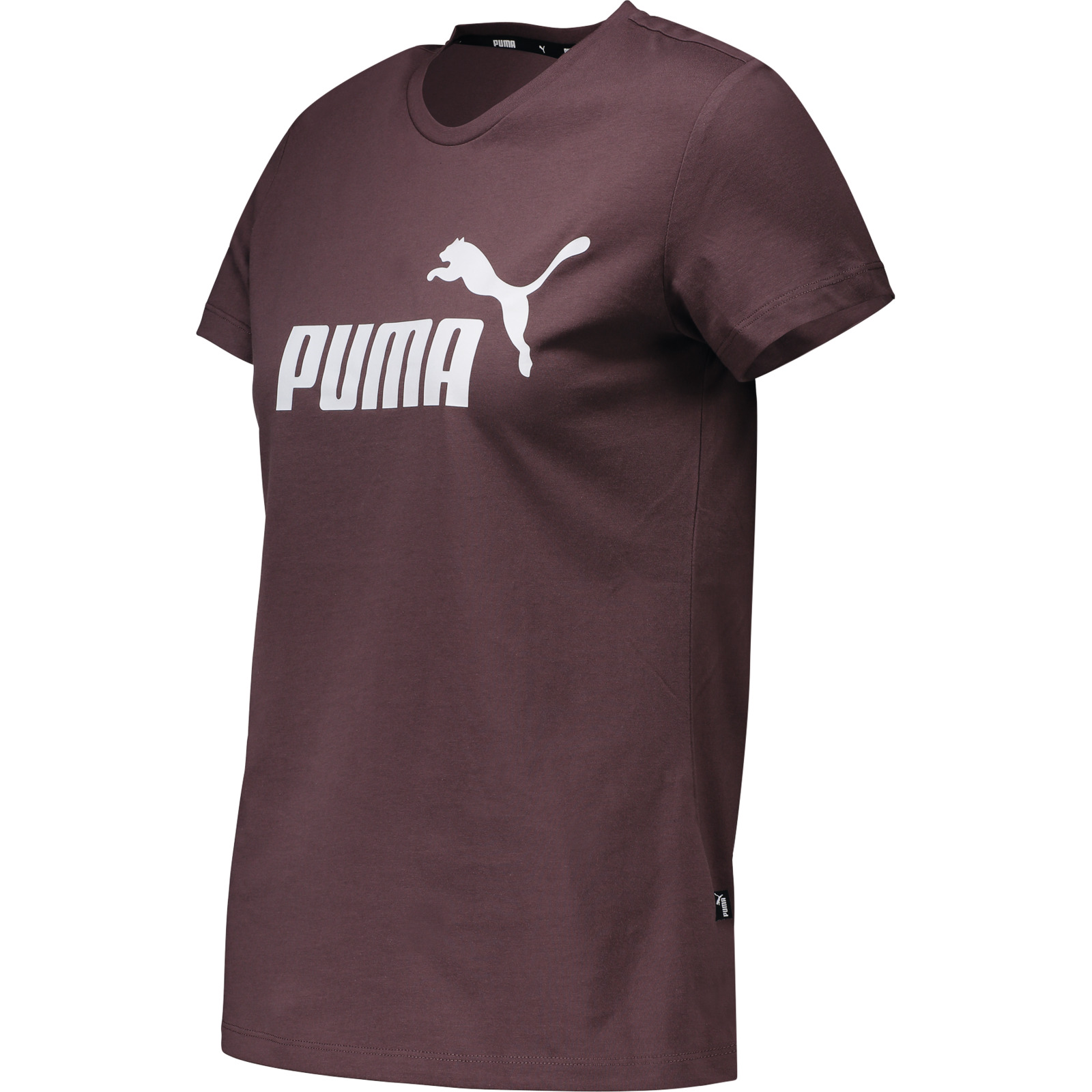 Puma Damen-T-Shirt Essentials L, brombeer