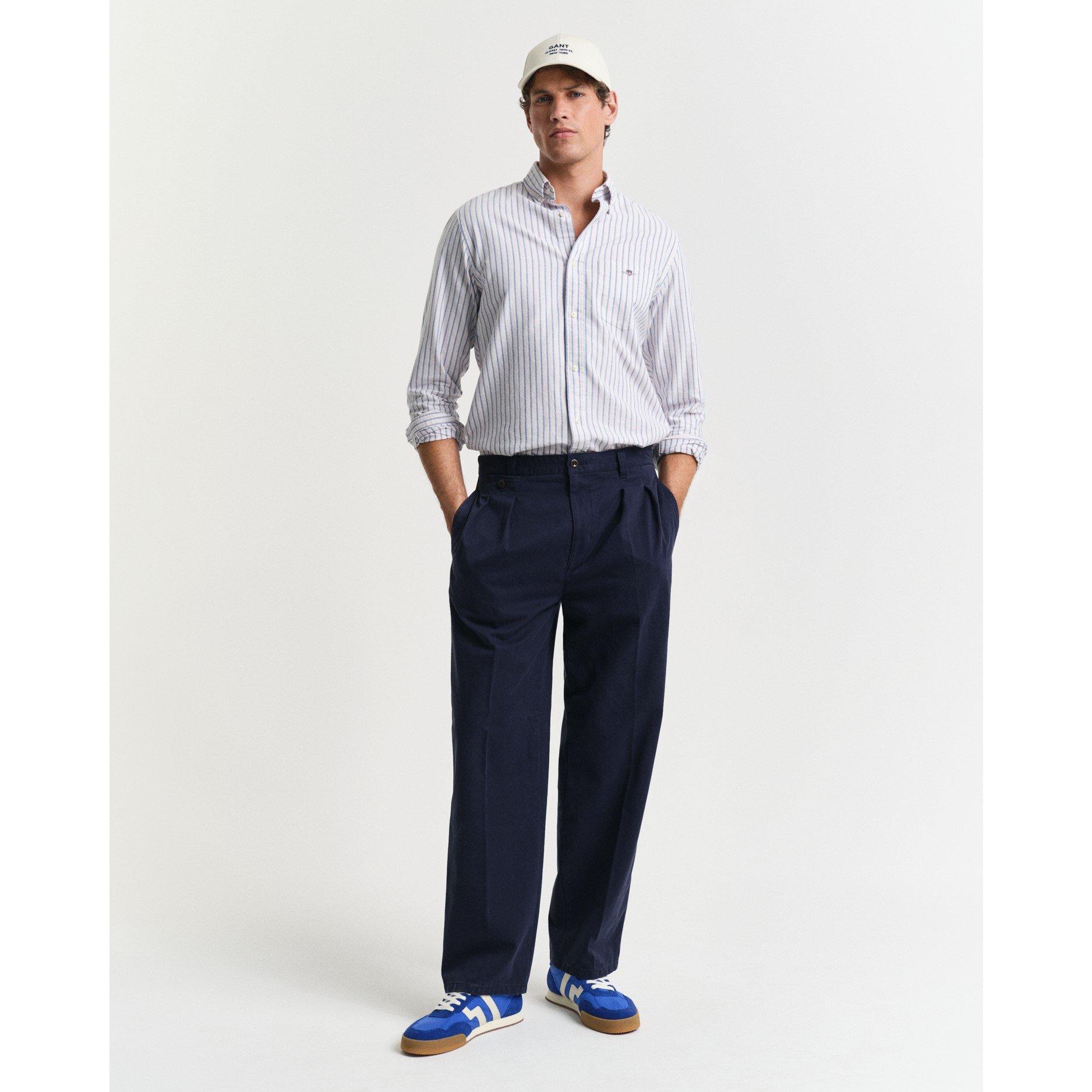 Gant Regular Fit Striped Classic Oxford Shirt