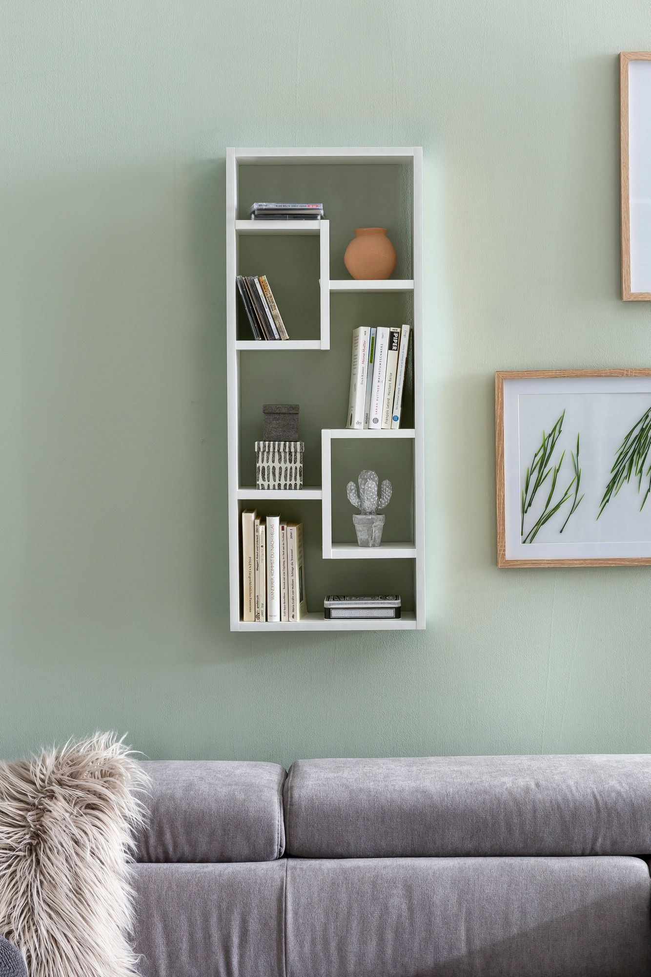 KADIMA DESIGN Wandregal ITTER: Modernes Design, Vielseitige Verwendung, Spanplattenmaterial, Verschiedene Farboptionen