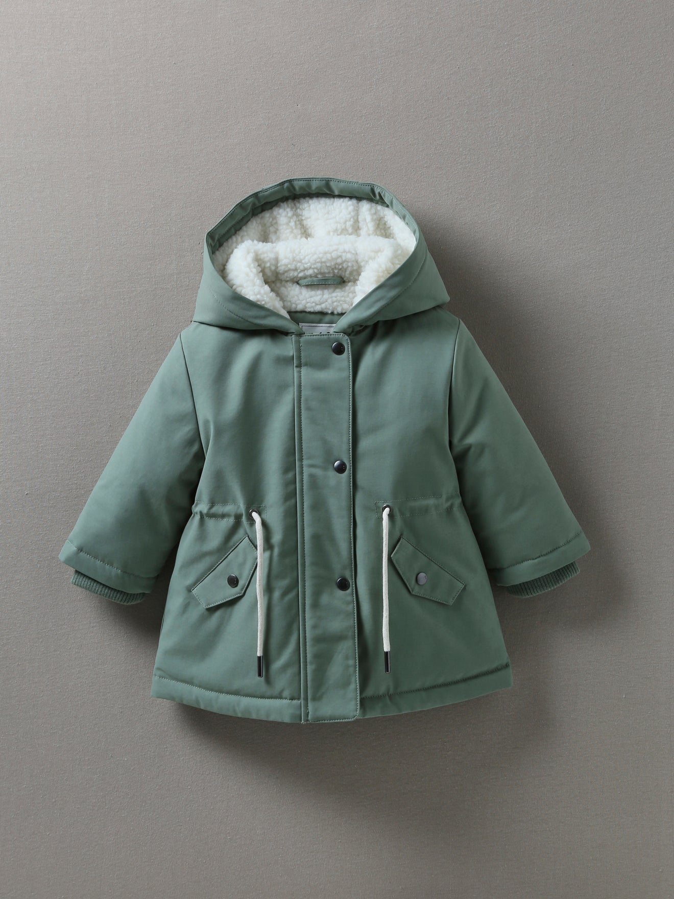 Parka Bébé doublée de fausse fourrure