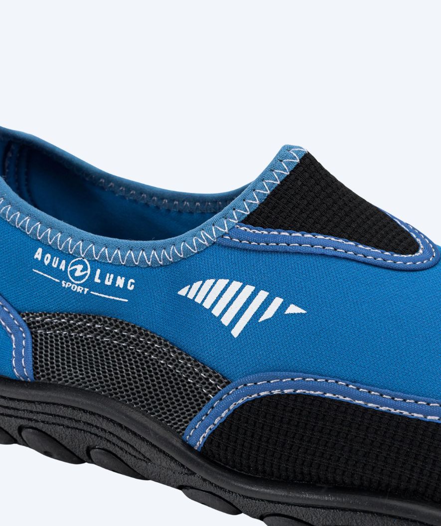 Aquasphere neopren badesko til voksne - Beachwalker RS - Blå/sort
