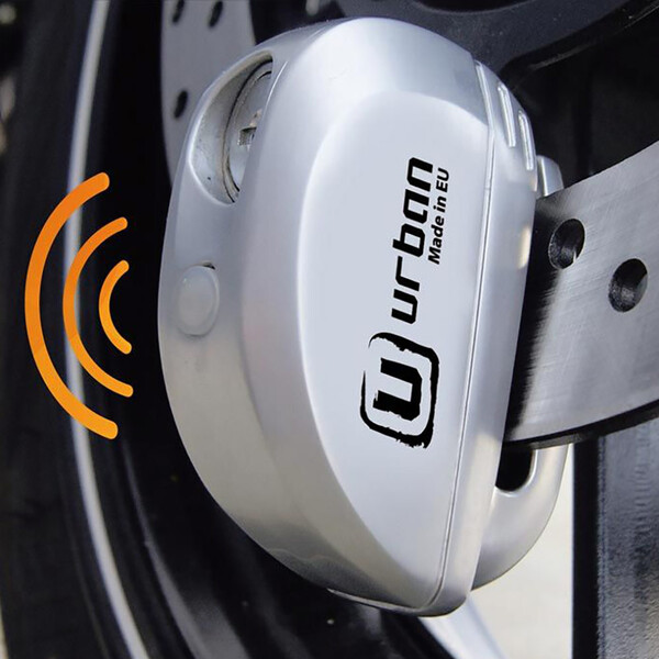Urban - Bloque disque Ø6 mm alarme et avertisseur UR22 Argent