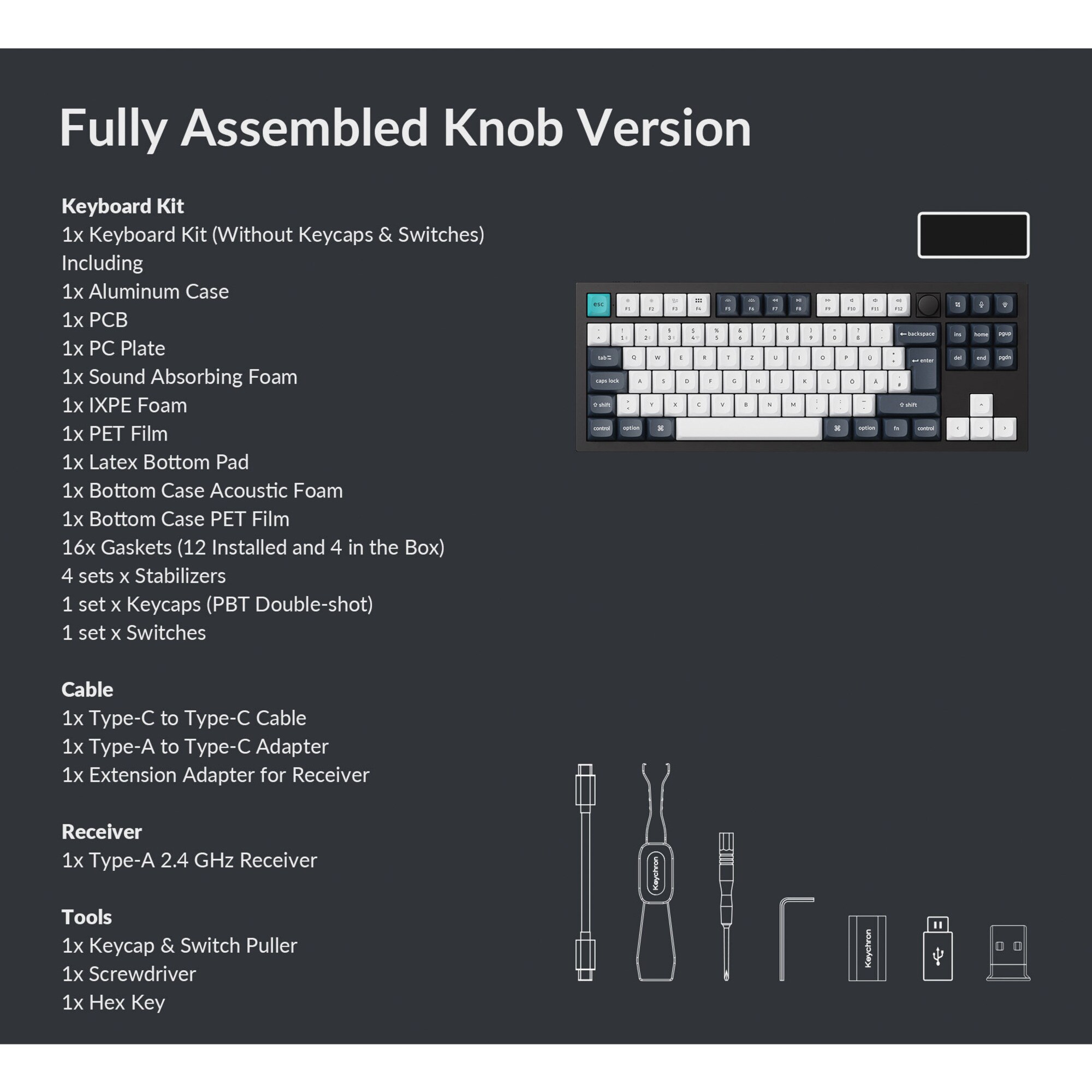 Keychron Gaming-Tastatur Q3 Max