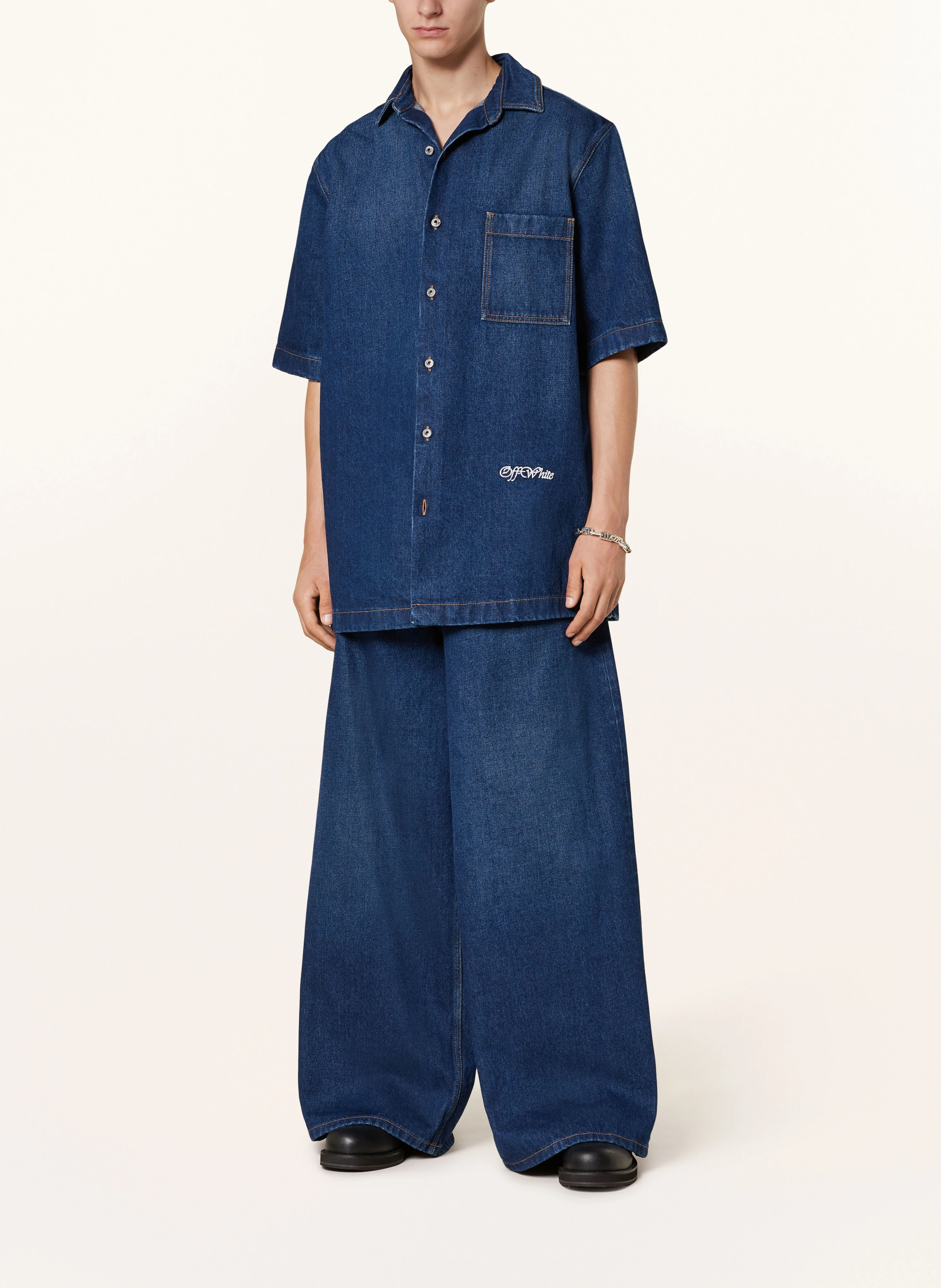 Off-White Jeans SCRIPT Straight Fit
