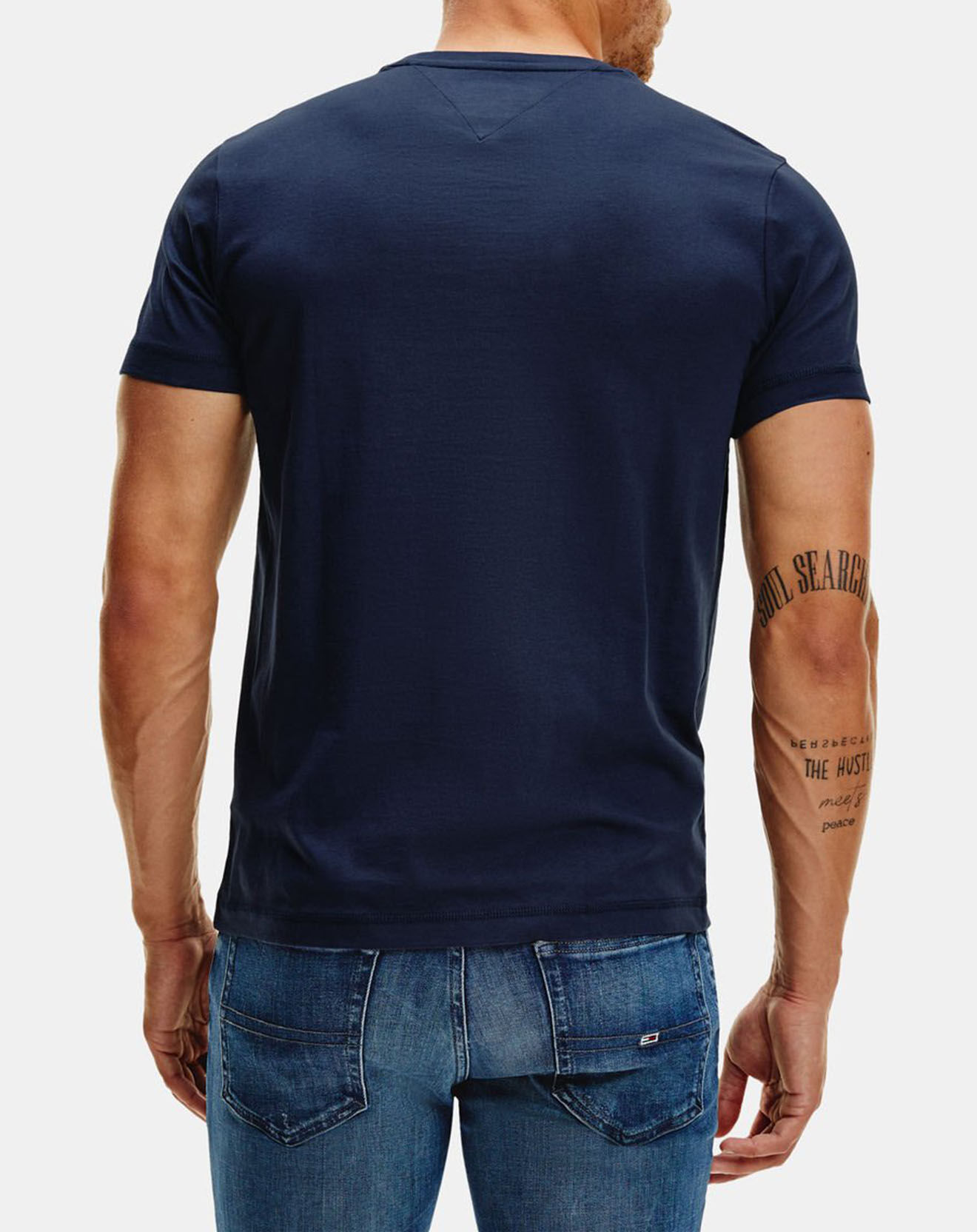 Tommy Jeans T-Shirt Chest Logo bleu marine