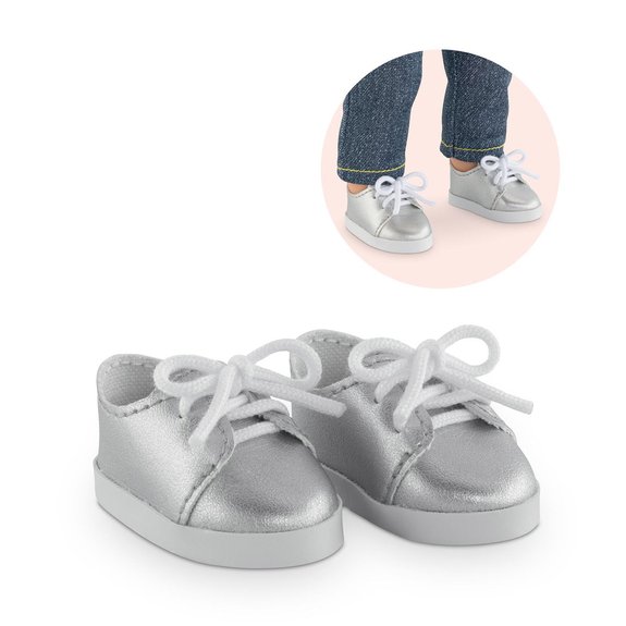 Ma Corolle chaussures argentées
