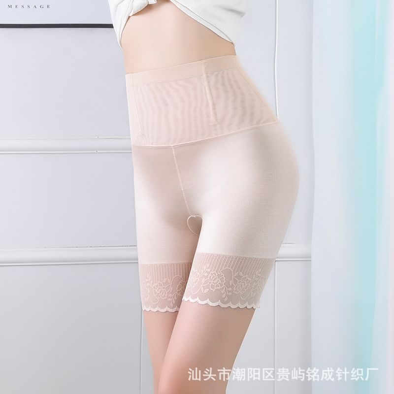 swnney - Onderbroek met hoge taille en kanten rand