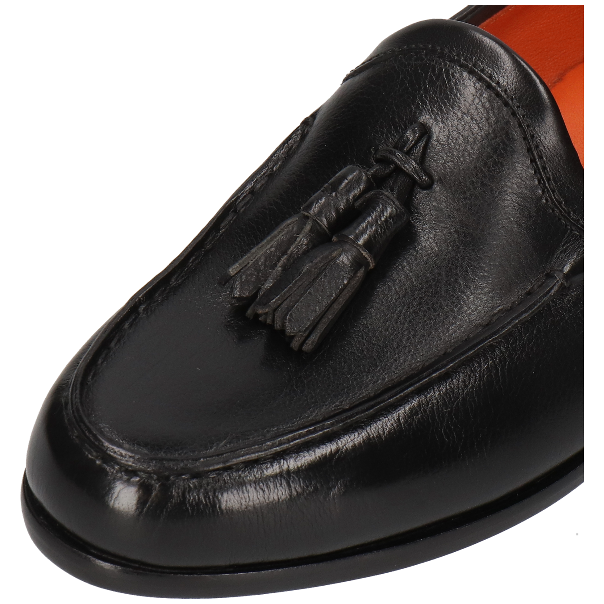 GIANNA 6 - Mocassins à talon plat | Noir