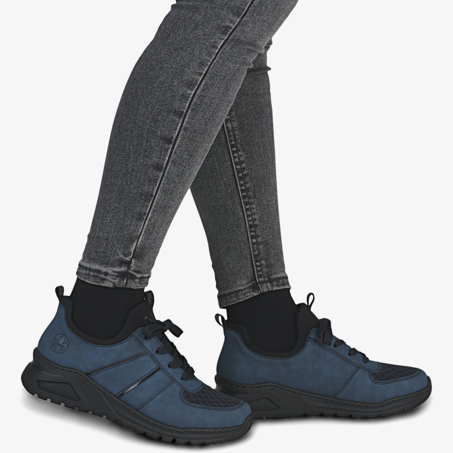 Rieker Damen Halbschuhe - Blau | Jetzt bei reno.de kaufen