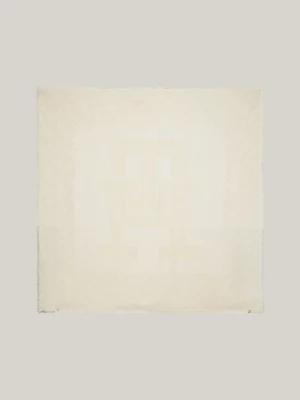 Lenço quadrado grande Essential Chic TH Monogram
