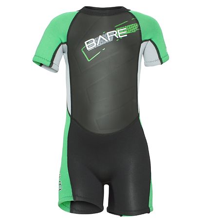 Bare Neoprenanzug - Shorty - Kaulquappe - Grün/Schwarz