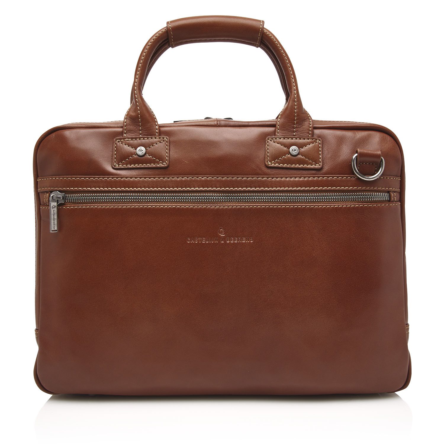 Castelijn & Beerens Firenze Laptoptas 15,6 inch + Tablet RFID Cognac
