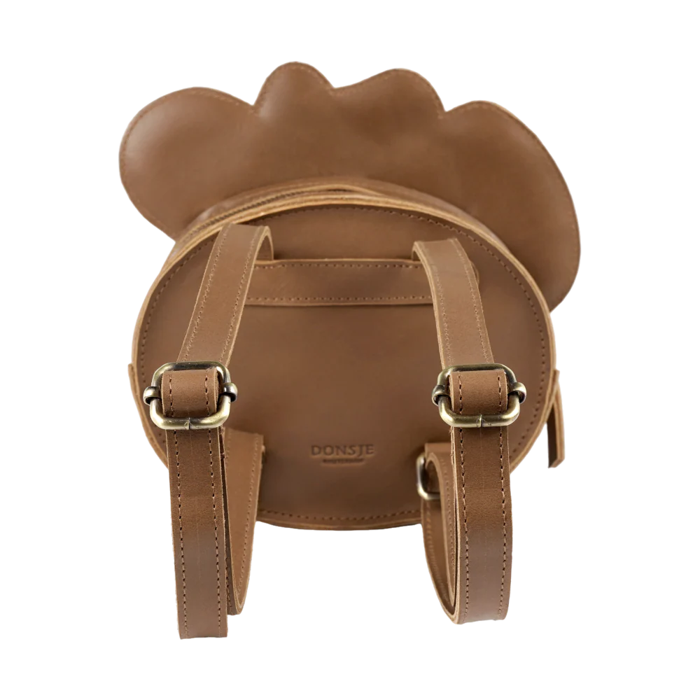 Stanzen Backpack | Cowboy Bear | Cognac Classic Leather