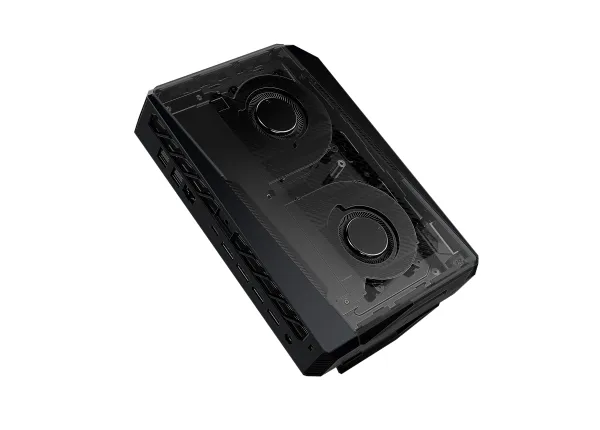 ASUS ROG NUC RNUC15JNK9X28AA2 - Mini PC gaming - Core Ultra 9 275HX / op til 5.4 GHz - RAM 32 GB - SSD 2 TB - NVMe - GeForce RTX 5080 - IEEE 802.11be (Wi-Fi 7), IEEE 802.11ax (Wi-Fi 6), Gigabit Ethernet, 2.5 Gigabit Ethernet, Bluetooth 5.3 - Win 11 H